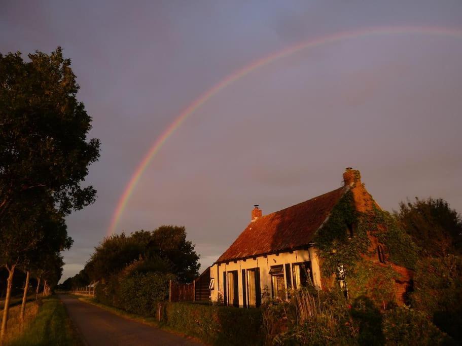 Dijkhuisje Zeeland Waterlandkerkje Exteriér fotografie