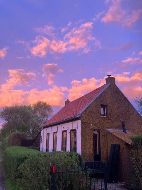 Dijkhuisje Zeeland Waterlandkerkje Exteriér fotografie