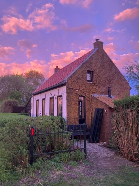 Dijkhuisje Zeeland Waterlandkerkje Exteriér fotografie